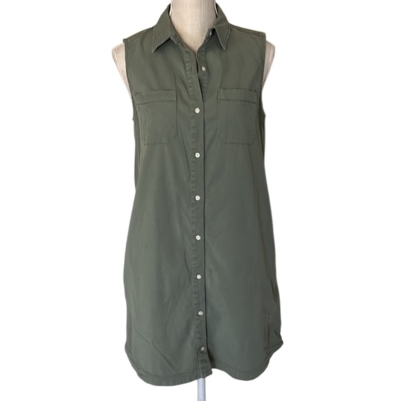 Vineyard Vines Dresses & Skirts - Vineyard Vines Sleeveless Margo Dress (Sage Olive) - Size 8